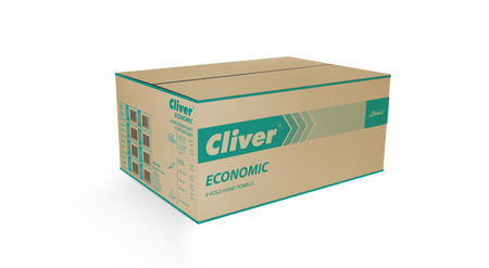 HURT - Ręczniki składane Z-Z zielone Economic 4000szt