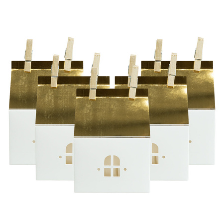 Papierowe domki (5 szt.)