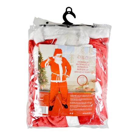 Strój Mikołaja (plusz) LUX