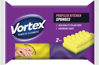 HURT - VORTEX Gąbki kuchenne profilowane i pielęgnacyjne 3 szt.