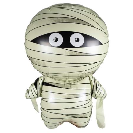 HALLOWEEN BALON FOLIOWY - MUMIA 1szt.