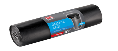 HURT - Worek na śmieci PRO PE 90*110 czarny LD 160l/10 szt.