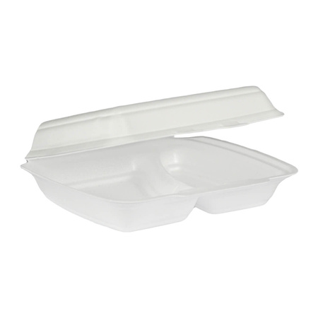 Menu-box dwudzielny biały 160szt.