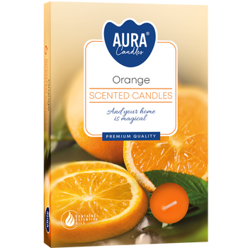 Podgrzewacze zapachowe Pomarańcz 6szt 4h