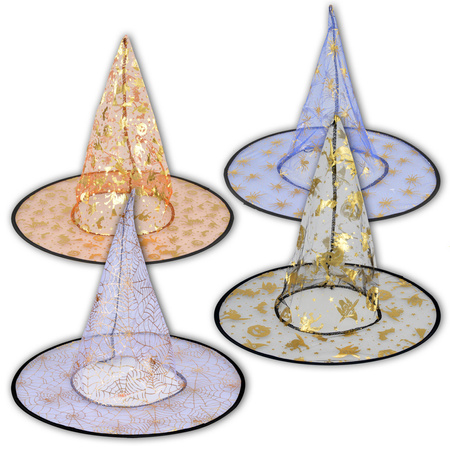 Kapelusz czarownicy z nadrukiem