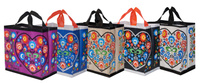 HURT - TORBA POLIPROPYLEN LAMINOWANY FOLKLOR 35X20X35CM