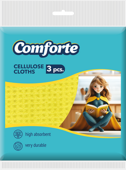 Comforte celuloza ściereczki do czyszczenia, 155*155mm, 2+1 sztuk