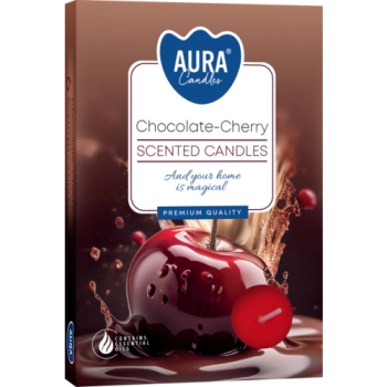 Podgrzewacze zapachowe Czekolada wiśnia 6szt 4h