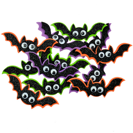 Piankowe naklejki halloweenowe (12 szt.)