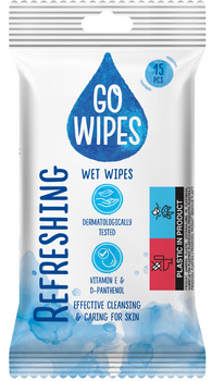GOWIPES chusteczki nawilżane uniwersalne 15 szt.