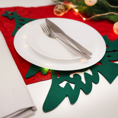 Podkładka filcowa - choinka