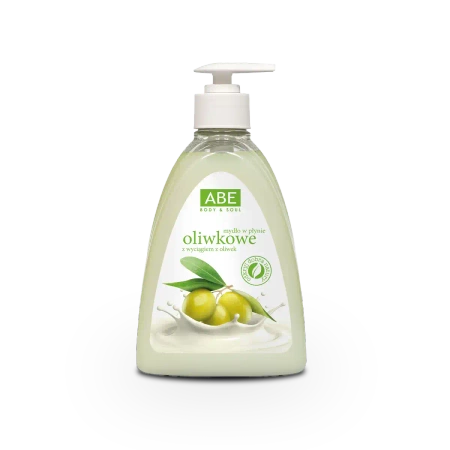 ABE mydło w płynie oliwkowe 500 ml