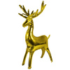 Balon foliowy - złoty renifer stojący
