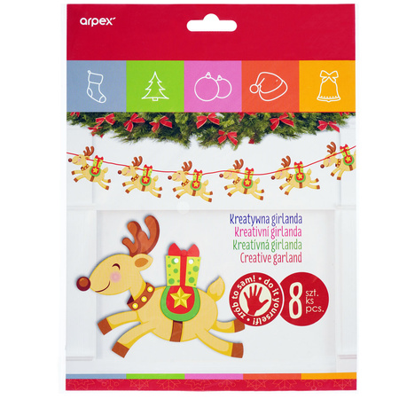 Kreatywna girlanda - mix wzorów