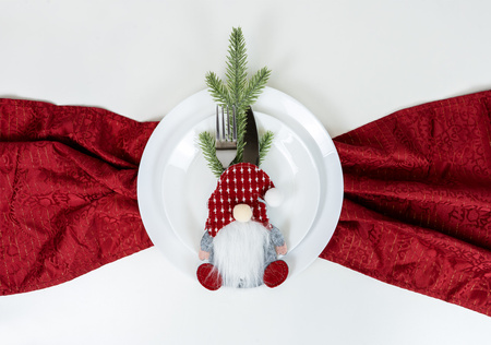 Etui na sztućce - skrzaty (2 szt.)