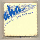 Serwetki 15x15 120 szt. szampan