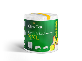 Ręcznik papierowy XXL 300list.Chwilka Delux biały