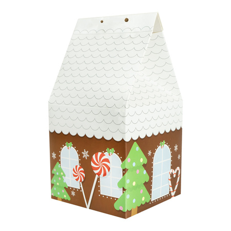 Papierowe domki na upominki (2 szt.)