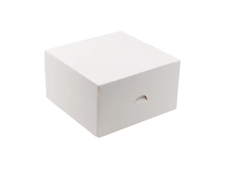 HURT - Kartoniki do ciasta białe 180x180x100 15szt.