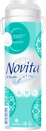 HURT - Novita delikatne płatki kosmetyczne 80 sztuk x 35 op