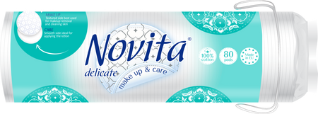 HURT - Novita delikatne płatki kosmetyczne 80 sztuk x 35 op