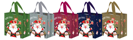 Torba Mini Mikołaj z Reniferem 10L