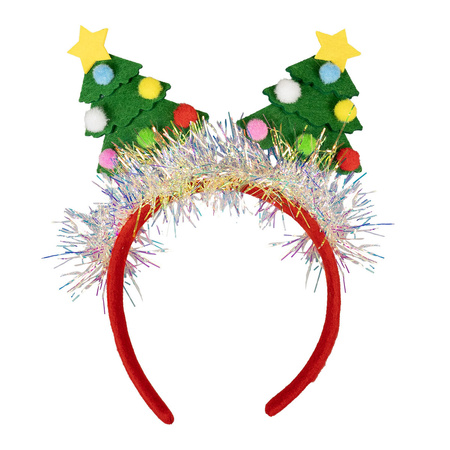 Opaska na głowę - choinki