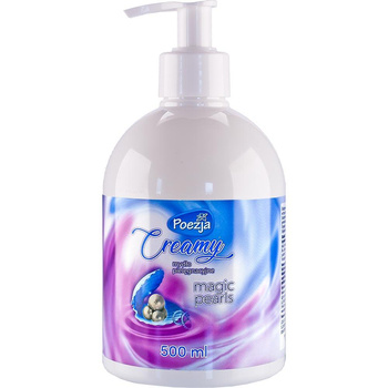Poezja mydło w płynie pompka Creamy Magic Pearls 0,5L