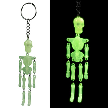 Brelok świecący w ciemności - kościotrup
