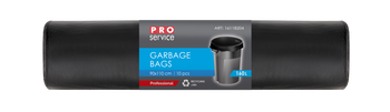 Worek na śmieci PRO PE 90*110 czarny LD 160l/10 szt.