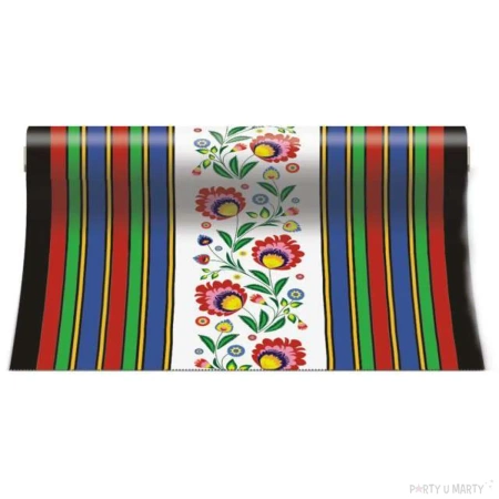 Bieżnik papierowy "Polish Folk", 33cmx480cm