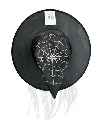 Kapelusz czarownicy z włosami