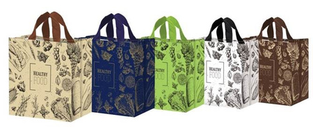 HURT - Torba Polipropylen Laminowana Warzywniak 35x20x35cm