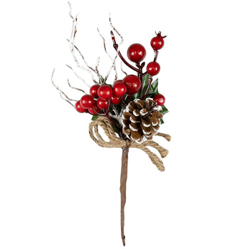 Świąteczna gałązka dekoracyjna mix B