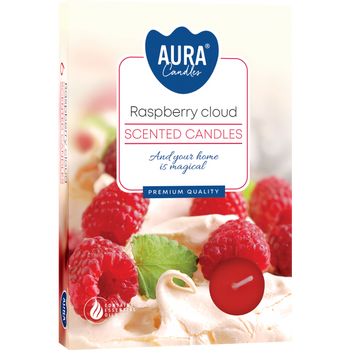 Podgrzewacze zapachowe Malinowa chmurka 6szt 4h