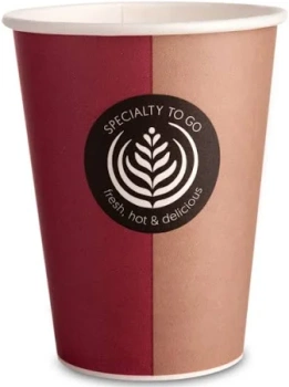 $ Kubki do napojów z papieru "To Go" 300ml Ø90mm 50szt.