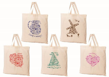 TORBA BAWEŁNA FOLKLOR 38X42CM