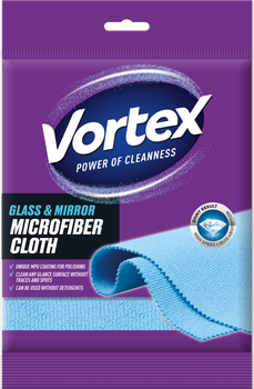 HURT - VORTEX Ściereczka Z Mikrofibry do Szkła i luster 1 szt. 