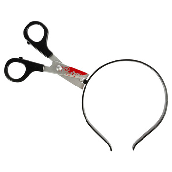Opaska na głowę - nożyczki