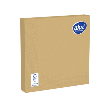 Serwetki 33*33 AHA kolor złoty 001 20szt