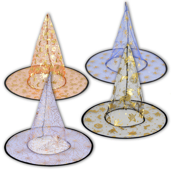 Kapelusz czarownicy z nadrukiem