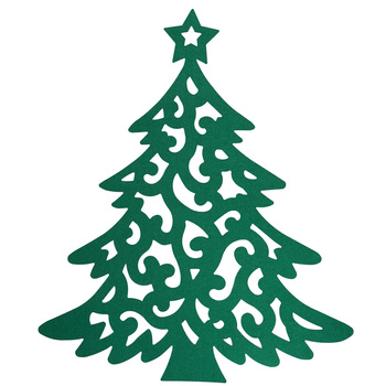 Podkładka filcowa - choinka