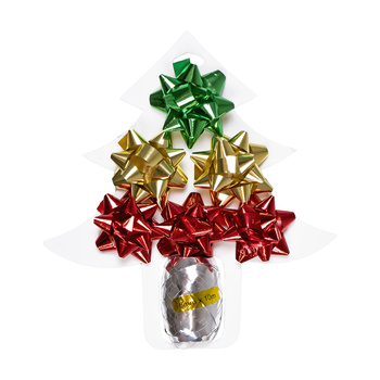 Zestaw do pakowania prezentów - choinka