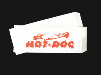 HURT - Koperta papierowa Hot-Dog 500szt. 22x8