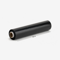 Folia ręczna czarna do palet 23um/50cm/2.5kg