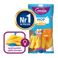 HURT - Wkład do mopa żółta mikrofibra GOSIA