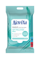 NOVITA chusteczki nawilżane Make up & Care 15szt 