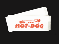 HURT - Koperta papierowa Hot-Dog 500szt. 22x8