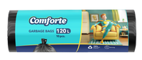 Comforte Worki na śmieci 70*100cm / 10pcs / 120L Czarne 21 µm
