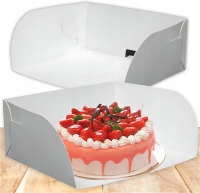 Półkartonik do ciasta 20*20*6 100szt.